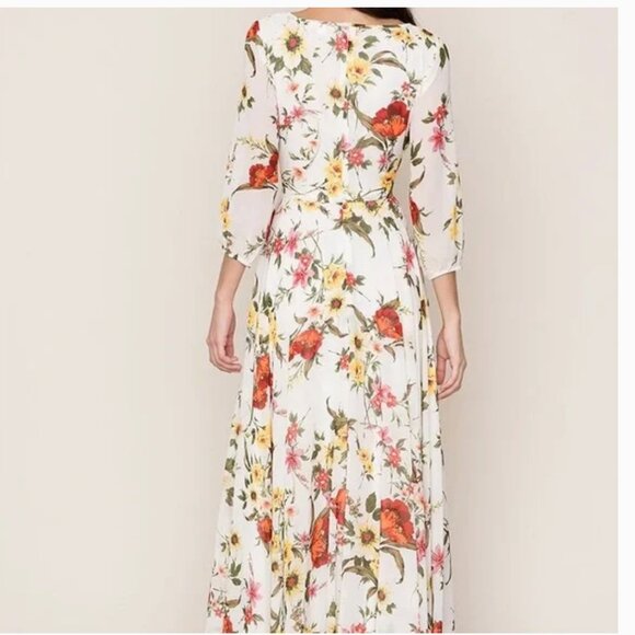 NWT Anthropologie BHLDN Yumi Kim Cream Maxi Woodstock Maxi Dress Size Small - Picture 11 of 16